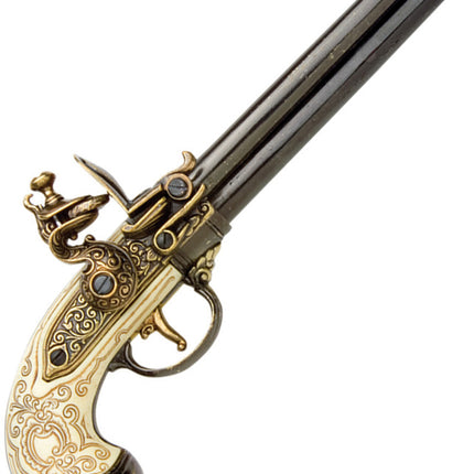 Italian 3-Barrel Flintlock