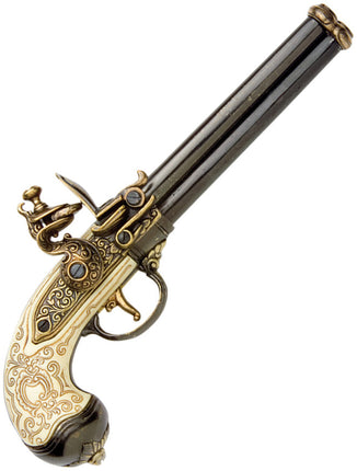 Italian 3-Barrel Flintlock