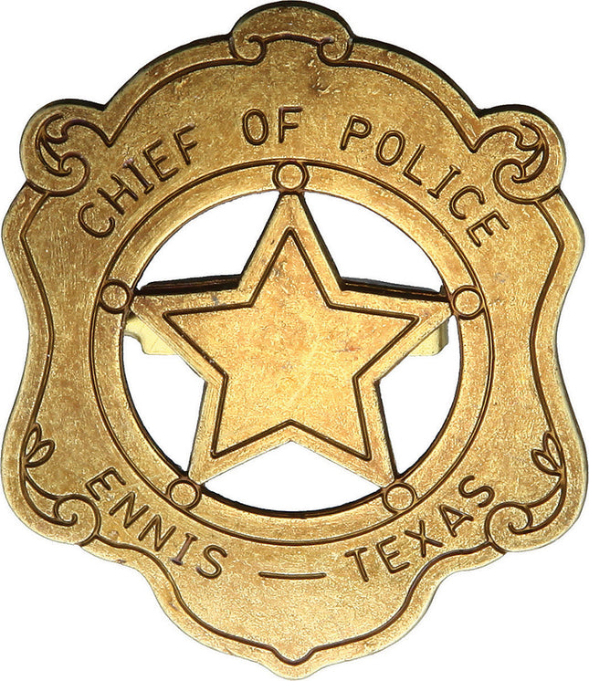 Chief Of Police Badge