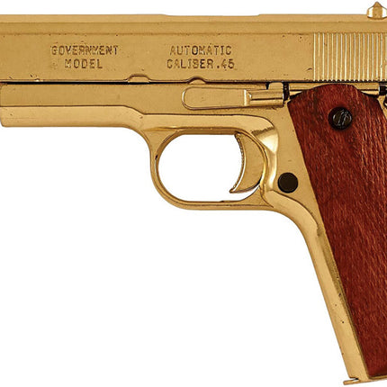 1911 Gold Automatic Pistol