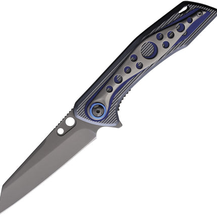 Linerlock A/O Black/Blue Alumi