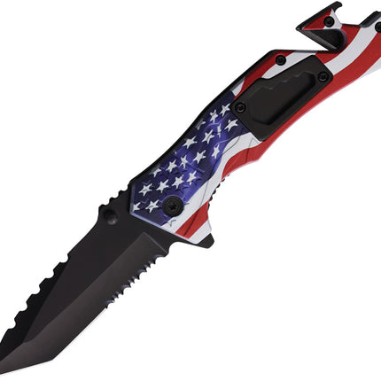 Rescue Linerlock A/O Flag