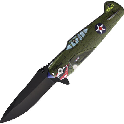 Fighter Plane Linerlock A/O