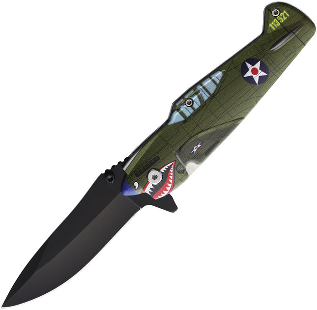 Fighter Plane Linerlock A/O