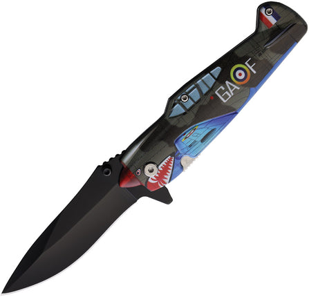 Fighter Plane Linerlock A/O