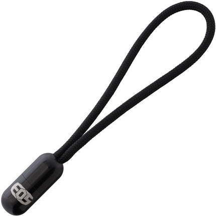 Pill Bead Lanyard Black