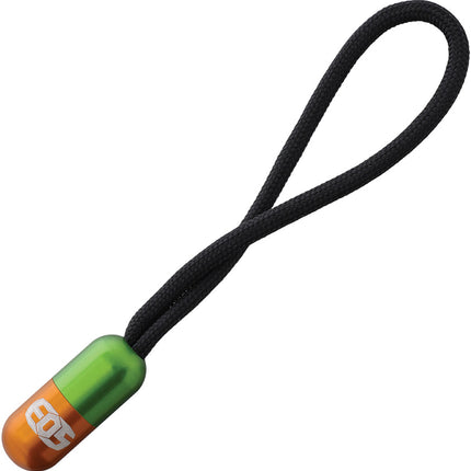 Pill Bead Lanyard Grn/Org