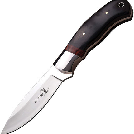 Fixed Blade Black Pakkawood