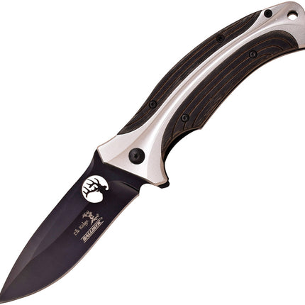 Linerlock A/O Gray Pakkawood