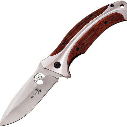 Linerlock A/O Brown Pakkawood