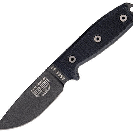 Model 3 Black G10 Plain Edge