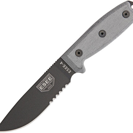 Model 4 Stainless Serrated