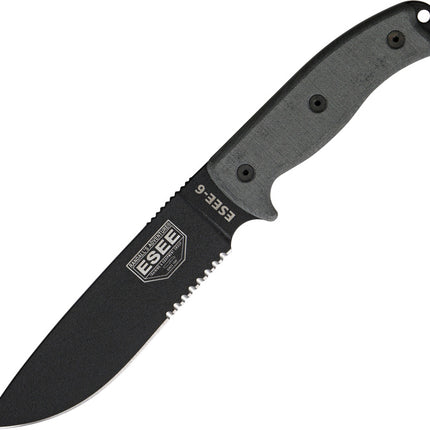 Model 6 Part Serrated