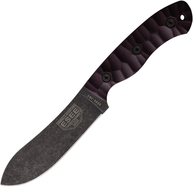 JG5 Fixed Blade Burgundy Linen