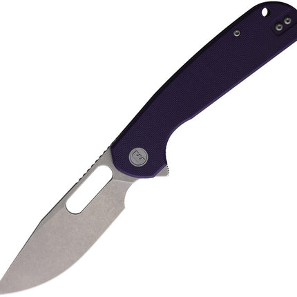Trinity Linerlock Purple G10