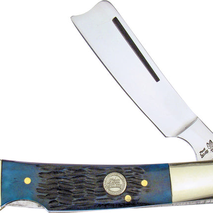 Razor Lockback Blue Bone