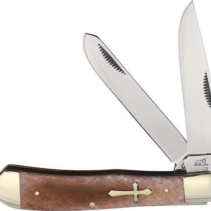 Trapper Brown Smooth Bone