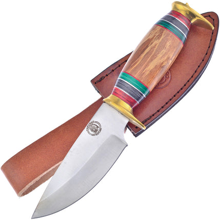 Fixed Blade Olive Wood