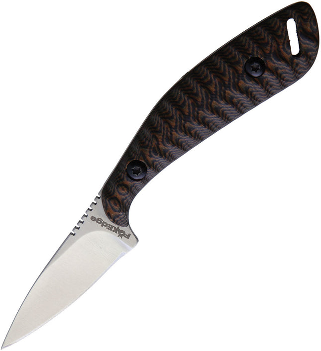 Neck Knife Black/Brown G10