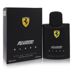 Ferrari Scuderia Black Eau De Toilette Spray By Ferrari