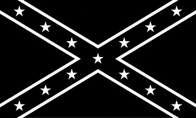 Confederate Black/White Flag