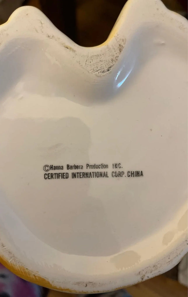 Vintage 1980s Fred Flintstone Cookie Jar Hanna-Barberra new in box