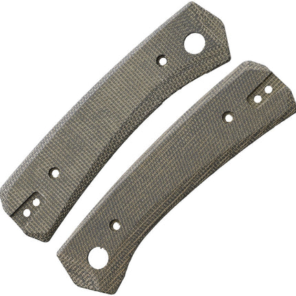 Lander Handle Scales Grn Mic