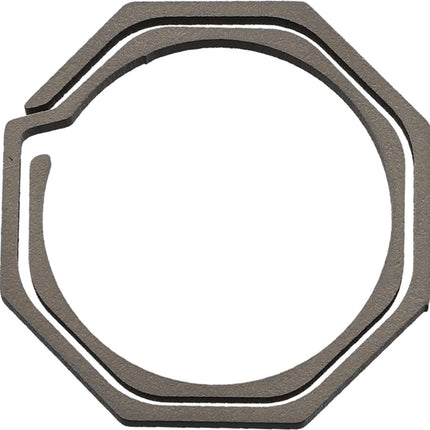 Ti Octagonal Keyring