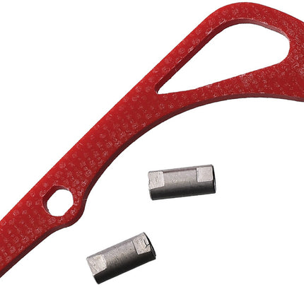 Bugout Backspacer Red G10