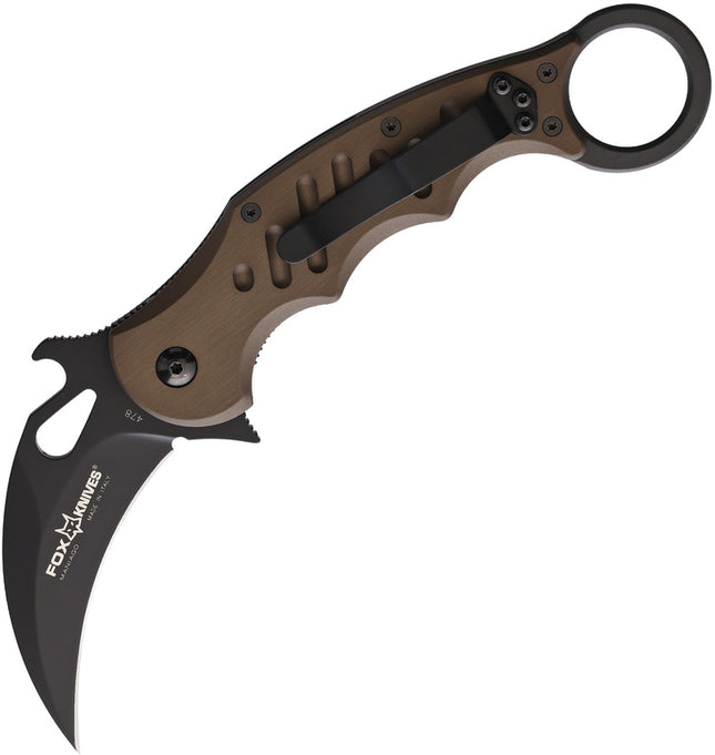 Karambit Linerlock Brown