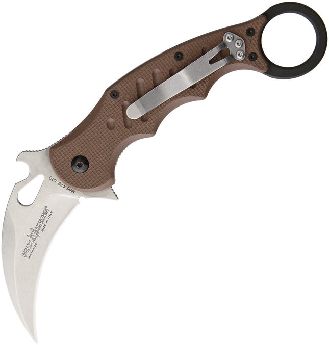 Karambit Dark Earth G-10 Stone