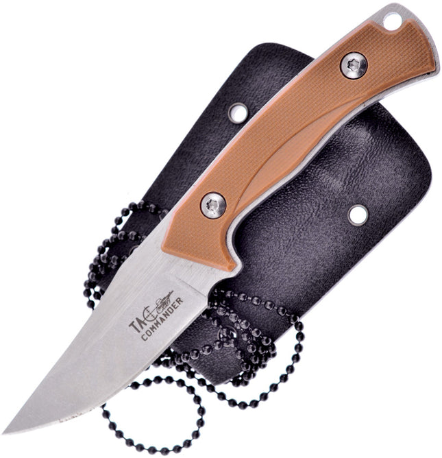 Fixed Blade Brown G10