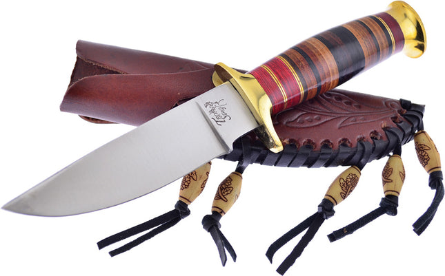 Hunter Stacked Leather