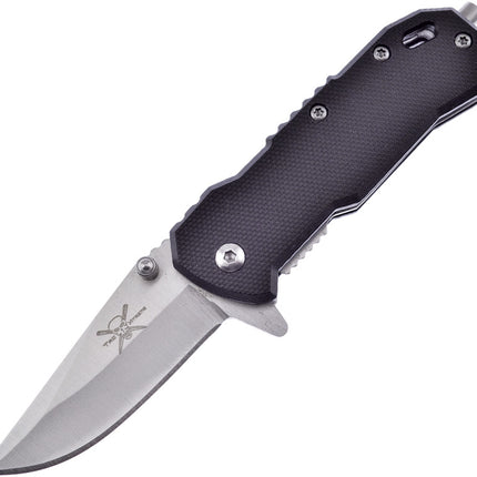 Tac Linerlock Black G10 A/O