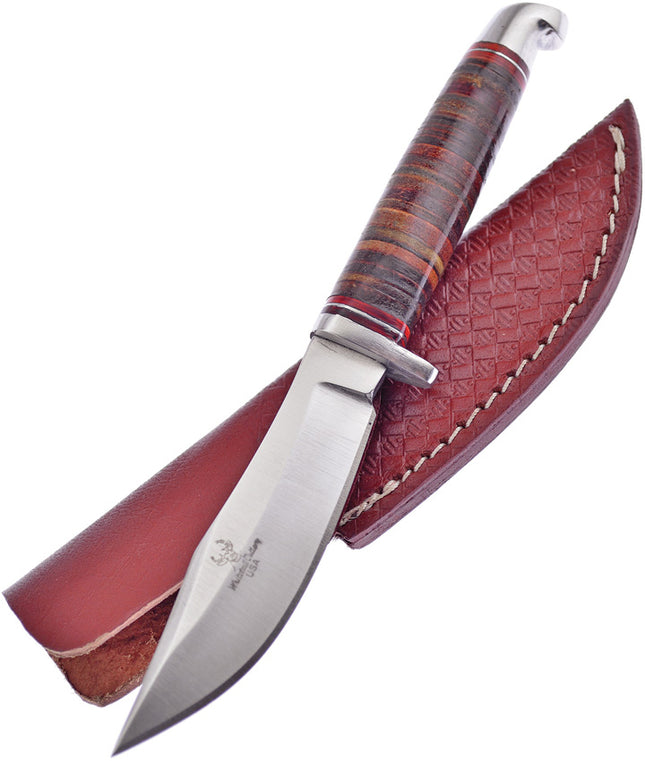 Fixed Blade Stacked Leather