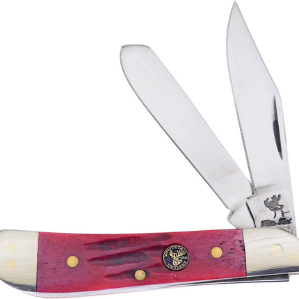 Dog Leg Trapper Dark Red