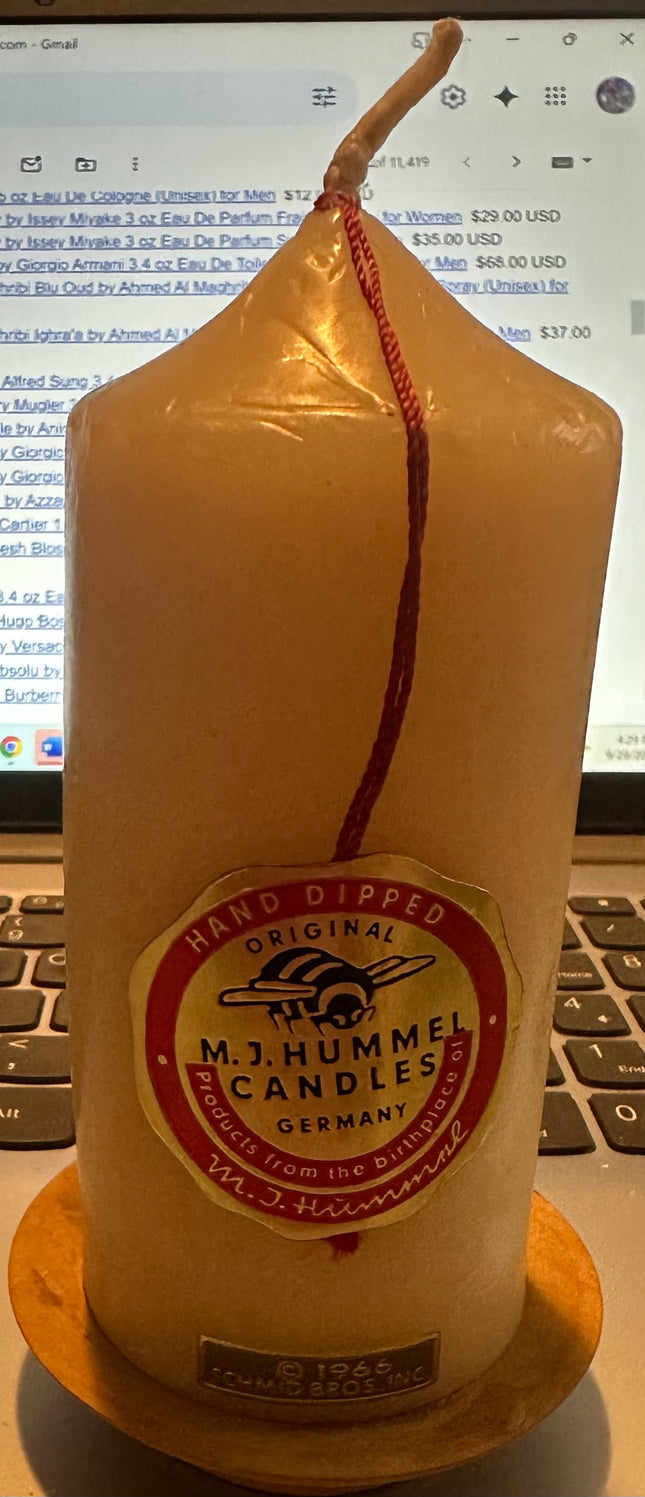 MJ Hummel Angel Candle