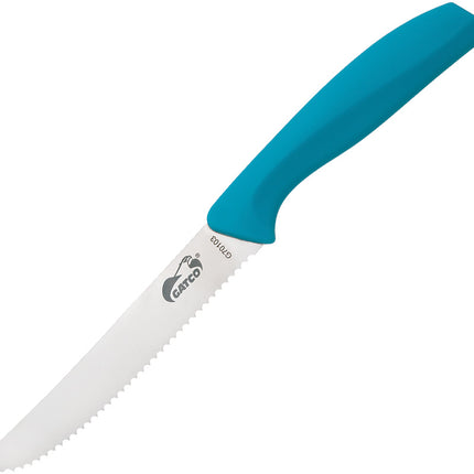 Steak Knife Round Teal