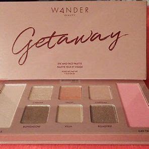 wander beauty getaway eye & face palette