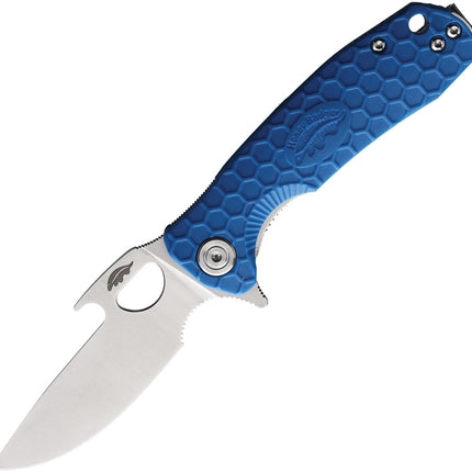 Small Easy Open Linerlock Blue