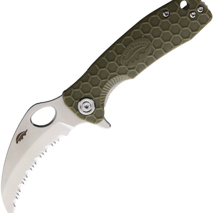 Small Claw Linerlock Green