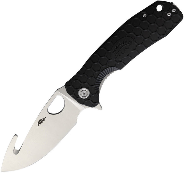 Large Hook Linerlock Black