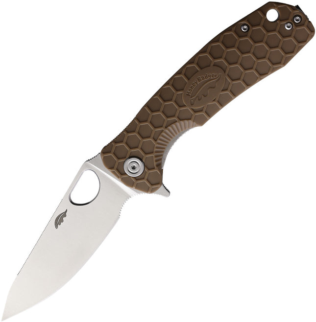 Large Leaf Linerlock Tan