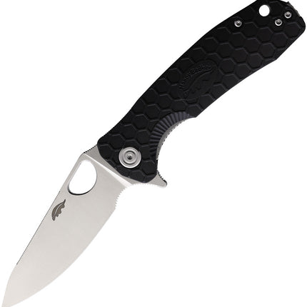 Medium Leaf Linerlock Black