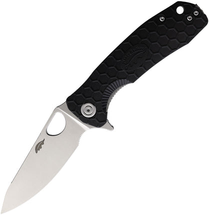 Medium Leaf Linerlock Black