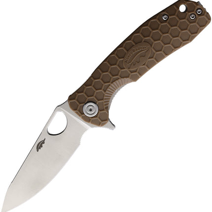 Medium Leaf Linerlock Tan