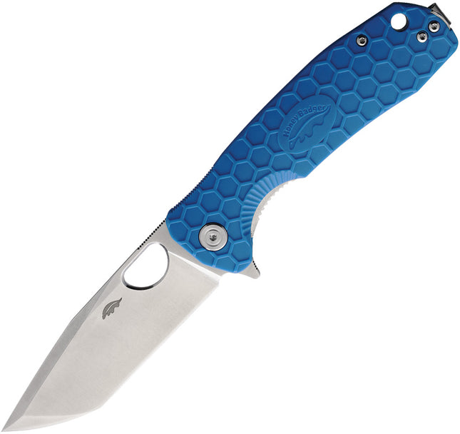 Large Linerlock Tanto Blue