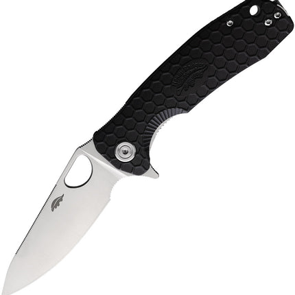 Medium Leaf Linerlock Black