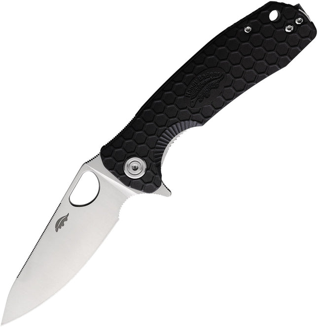 Medium Leaf Linerlock Black