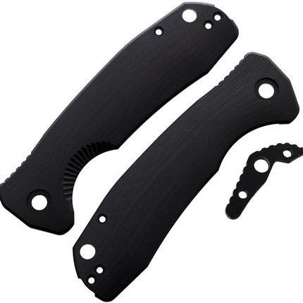 Large Linerlock Handle Black